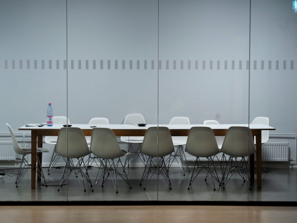 conference room with furniture